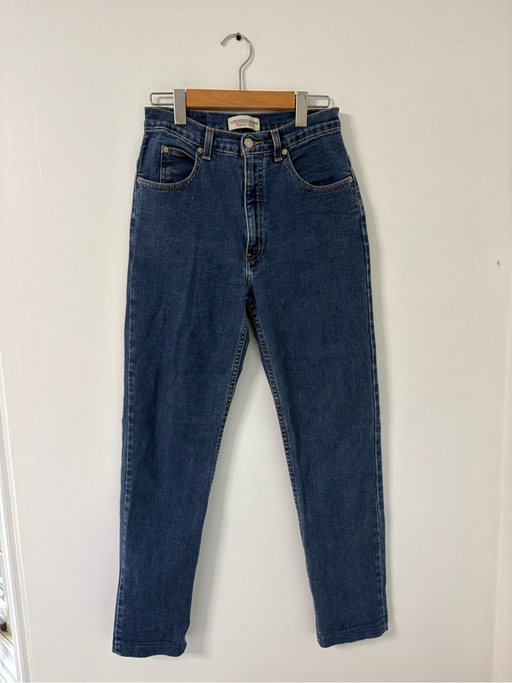 Vintage Classic Dark Blue Denim Jeans